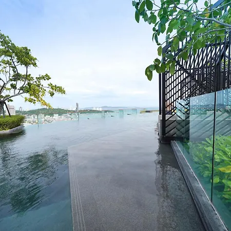 Edge Central Pattaya 2Bdrm Balcony View Exterior photo